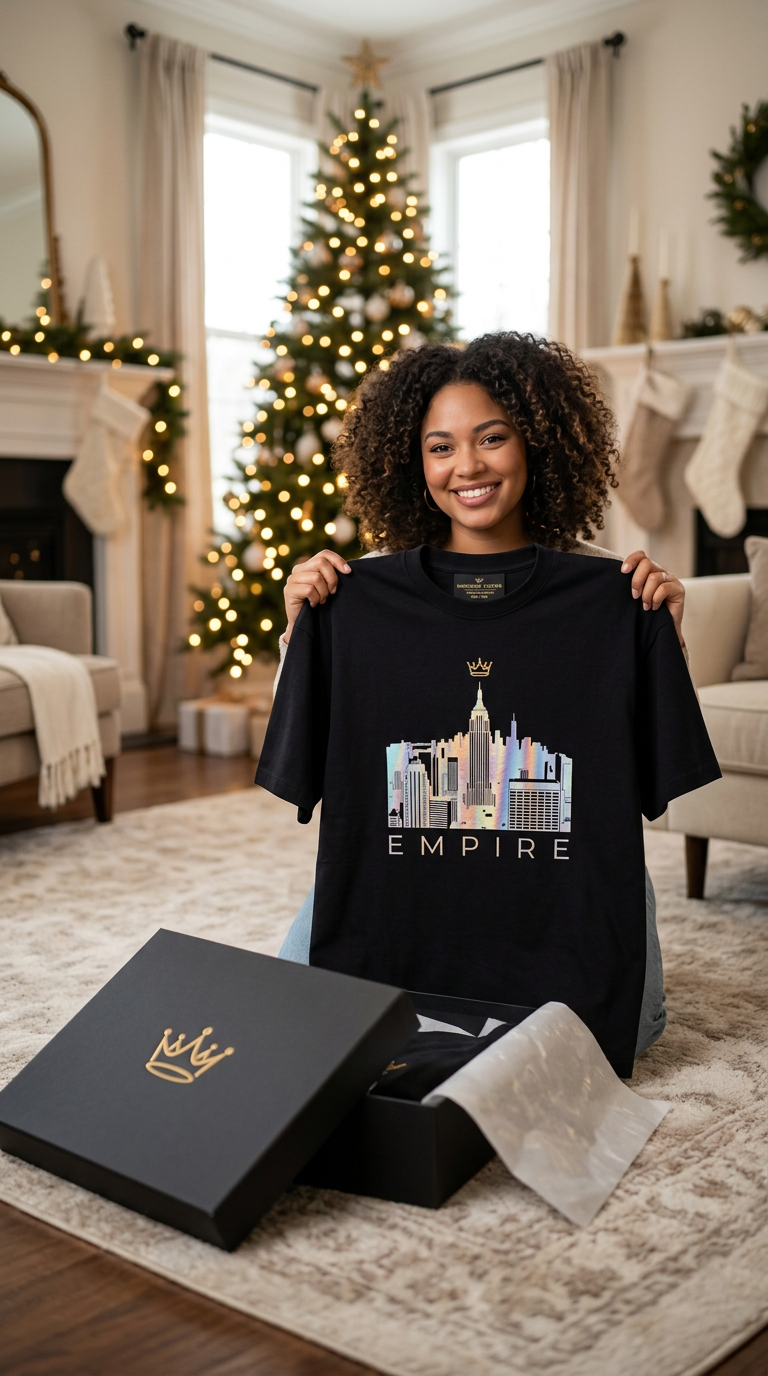 Midnight Crown 2026 — Afro-Latina Woman Holiday Unboxing (Midnight Crown Tee)